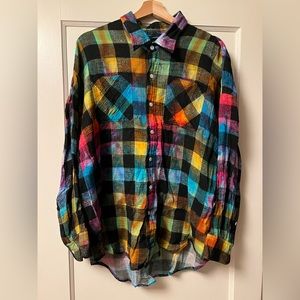 R13 RAINBOW PLAID